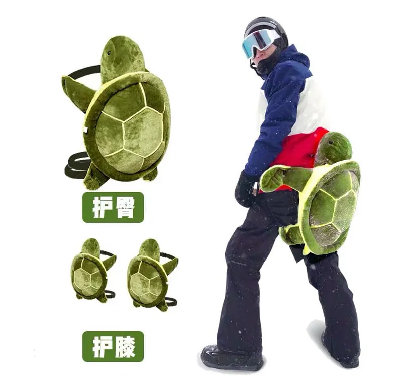 

Turtle Skiing Hip Pad Little Turtle Skiing Adult Ski Protective Gear Kneecap Shatter-resistant Little Turtle Equipment
