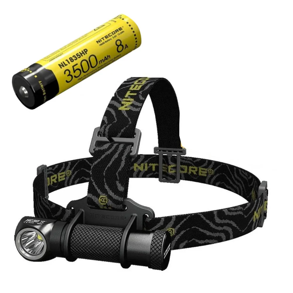 HC30 NL1835HP NITECORE HC30 HC30W головной светильник CREE XM-L2 U2 светодиодный Макс 1000ЛМ головной светильник дальность луча 162 М головной светильник наружный налобный фонарь - Испускаемый цвет: HC30 NL1835HP