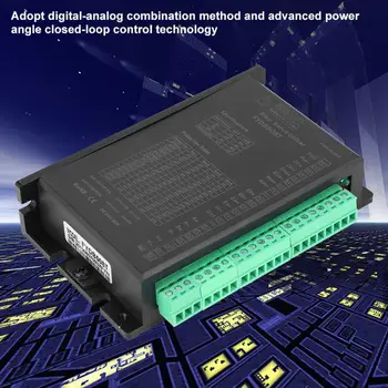 

stepper motor driver Digital Stepper Motor Driver Nema 2 Phase Automatic Adjustment DC24-50V 1.0-8.0A digital stepper driver