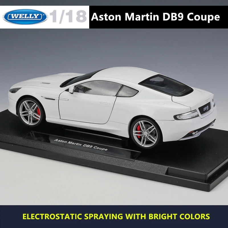 WELLY 1:18 Aston Martin DB9 купе сплав Ретро модель автомобиля классическая модель автомобиля украшение автомобиля коллекция подарок