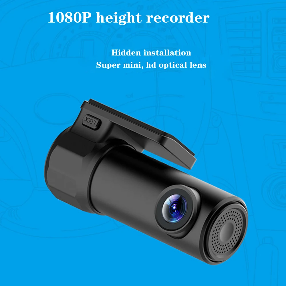 360 градусов Мини WiFi Автомобильный видеорегистратор Камера HD 1080P ночного видения тире камера Смарт авто видео рекордер регистратор g-сенсор