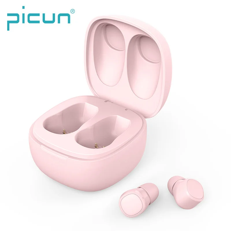 Picun W5 TWS Bluetooth наушники мини портативные невидимые беспроводные наушники Spotrs водонепроницаемые BT5.0 стерео наушники