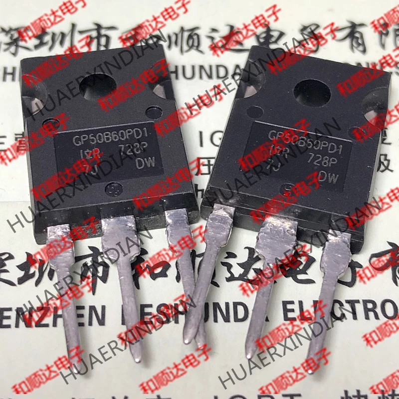 5 шт., новые оригинальные кнопки GP50B60PD1 IRGP50B60PD1-247 600V 75A