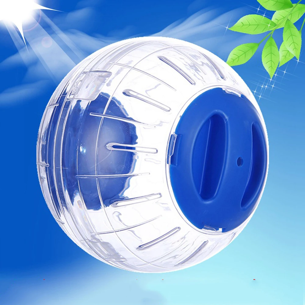 New 12cm Small Animals Running Ball Plastic Grounder Jogging Hamster Pet Small Exercise Toy