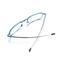 Mini lunettes de lecture pliantes pour hommes et femmes, monture en métal noir, portable, boîte d'origine, mode chaude, design 4