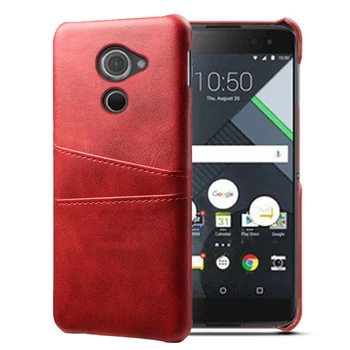 

SCK Leather Card Holder Phone Cases For BlackBerry DTEK60 Case Slim Hybrid Hard Platic Phone Cover