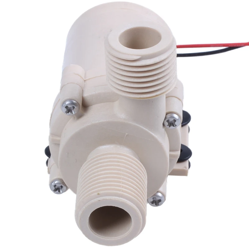 Полностью солнечный Dc 12V 24V циркуляционный насос горячей воды бесщеточный мотор для водяного насоса