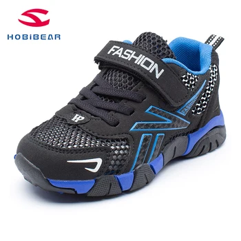 

HOBIBEAR New Kids Sneakers Boy Basketball Shoes Running Shoes Non-slip Kids Sneakers Breathable Lightweight Sports Shoes GTS2597