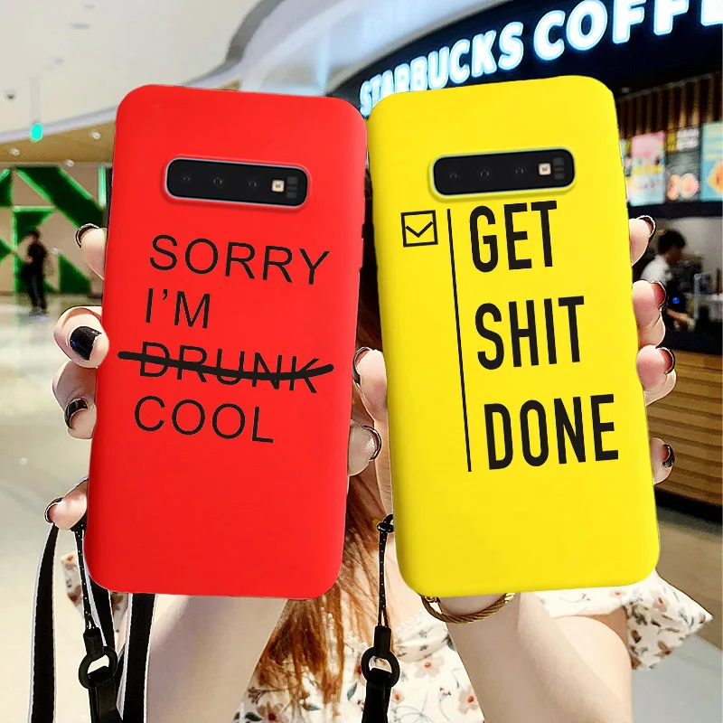 

Soft TPU Case For Samsung Galaxy S10 S10e S9 S8 Plus A50 A30 A40 A60 A70 A10s A20e Core A90 5G A8 Plus 2018 Cases Silicone Cover