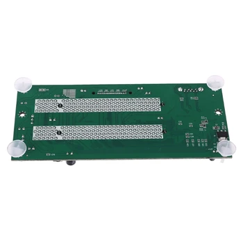 

PCI-Express to Dual PCI Adapter X16 PCIe Slot Expansion Card USB 3.0 Cable Add Y3ND