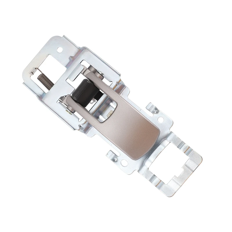 1 Pcs Left Driver Interior Door Handle Silver Inside Interior Door Handle Metal for 05-09 Chevrolet Part Number:15926295