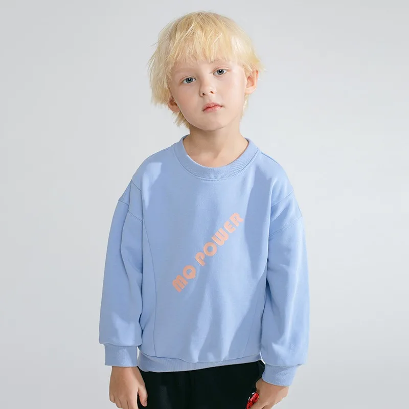 

Children's Wear 2019 Fall Winter New Korean Round Neck Long Sleeve Men's Wear Fashion Children's Wear boys long sleeve tops