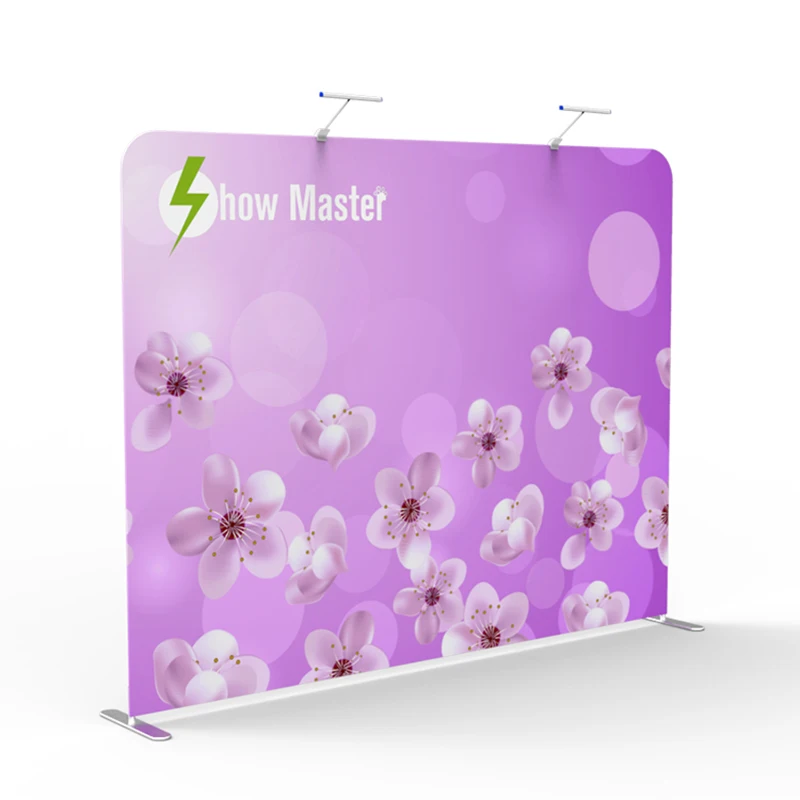 10ft Прямая Форма фотография реклама Натяжной фон дисплей стенд | Дом и сад