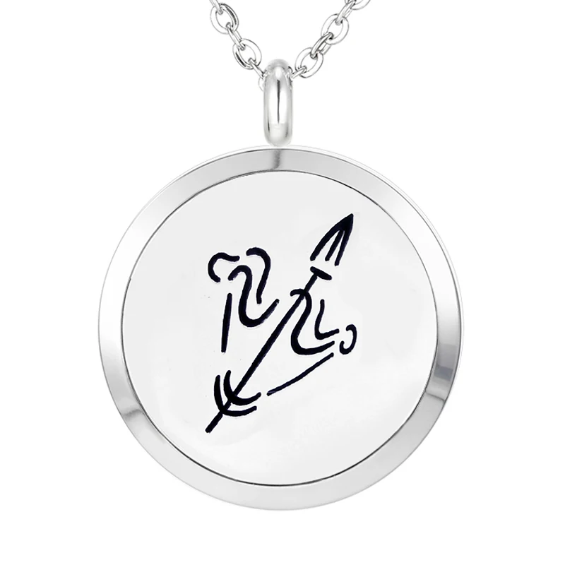 414 Essential Oil Diffuser Locket Pendant Necklace