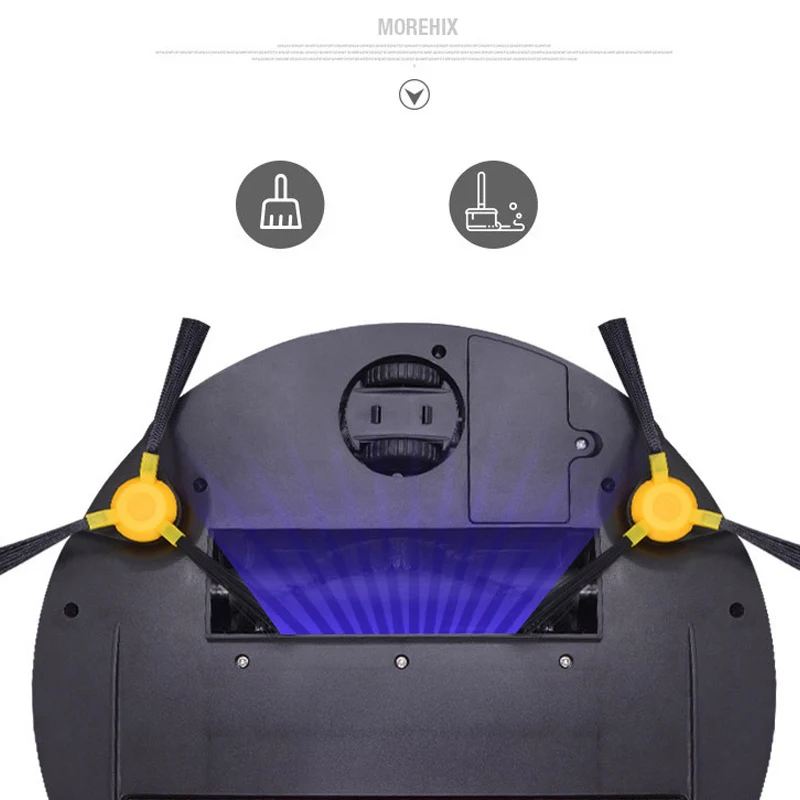 

Smart Vacuum Cleaner Robot Ultra-slient Automatic Wipping Floor Cleaner for Carpet DNJ998