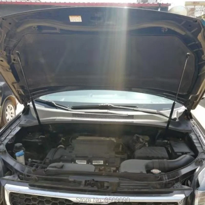 Для Kia Sportage 2004-2010 JE KM 2TH Refit крышка капота, газовый амортизатор, подъемная стойка, опорная штанга, аксессуары для автомобиля-Стайлинг