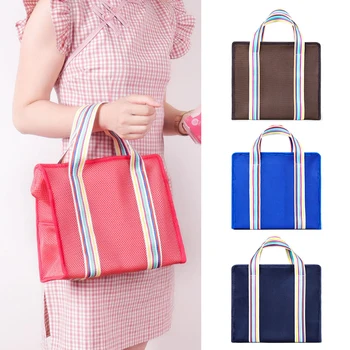 

Large Capacity Portable Insulation Lunch Bag Thermal Food Picnic Lunch Box Storage Bag Keep Warm Fresh Cold#