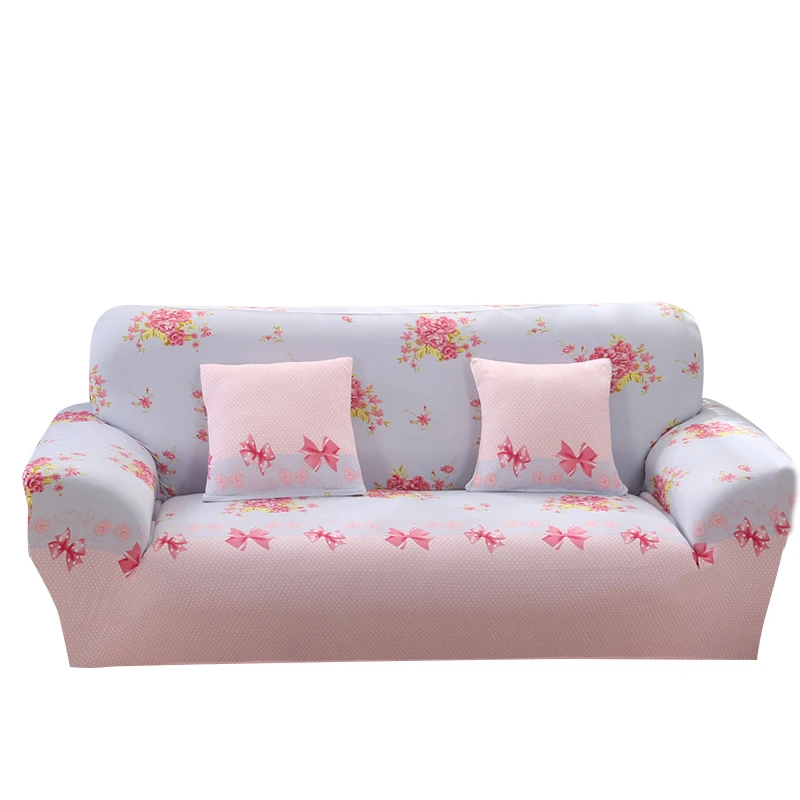 

Sofa Cover Stripe Geometic Printing Spandex Stretch Slipcovers Elastic All-inclusive Sectional Couch Case Cover for Living Room