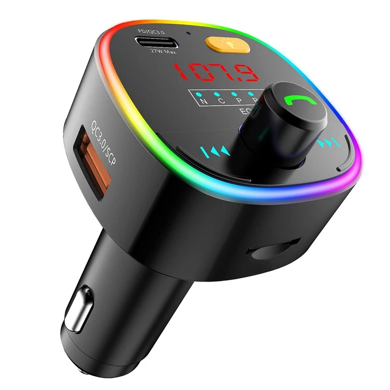 Bluetooth FM Transmitter for Car 10 