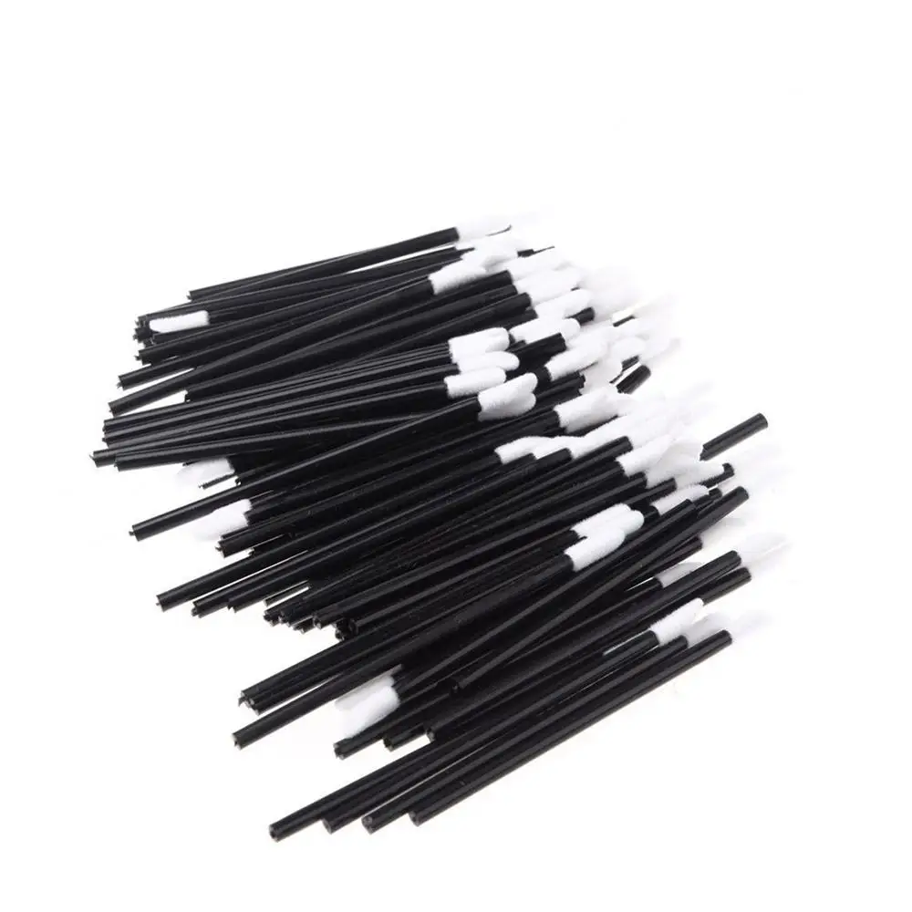 Wholesale 500Pcs Disposable Makeup Lip Brush Lipstick Gloss Wands Eye Shadow Applicator Cosmetic Makeup Accessories for 2