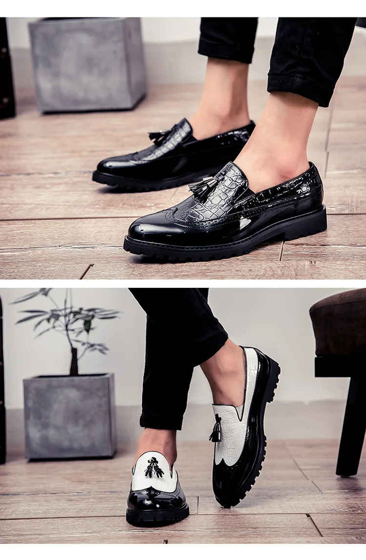 Новинка; брендовая мужская обувь из натуральной кожи; коллекция года; удобные мужские модельные туфли; роскошные дизайнерские свадебные модельные туфли на шнуровке; Мужская обувь лоферы