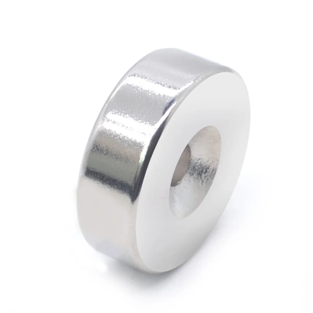 1/2/5/10Pcs 30x5-6 Neodymium Magnet 30mm x 5mm Hole 6mm NdFeB N35 Round Super Powerful Strong Permanent Magnetic imanes Disc