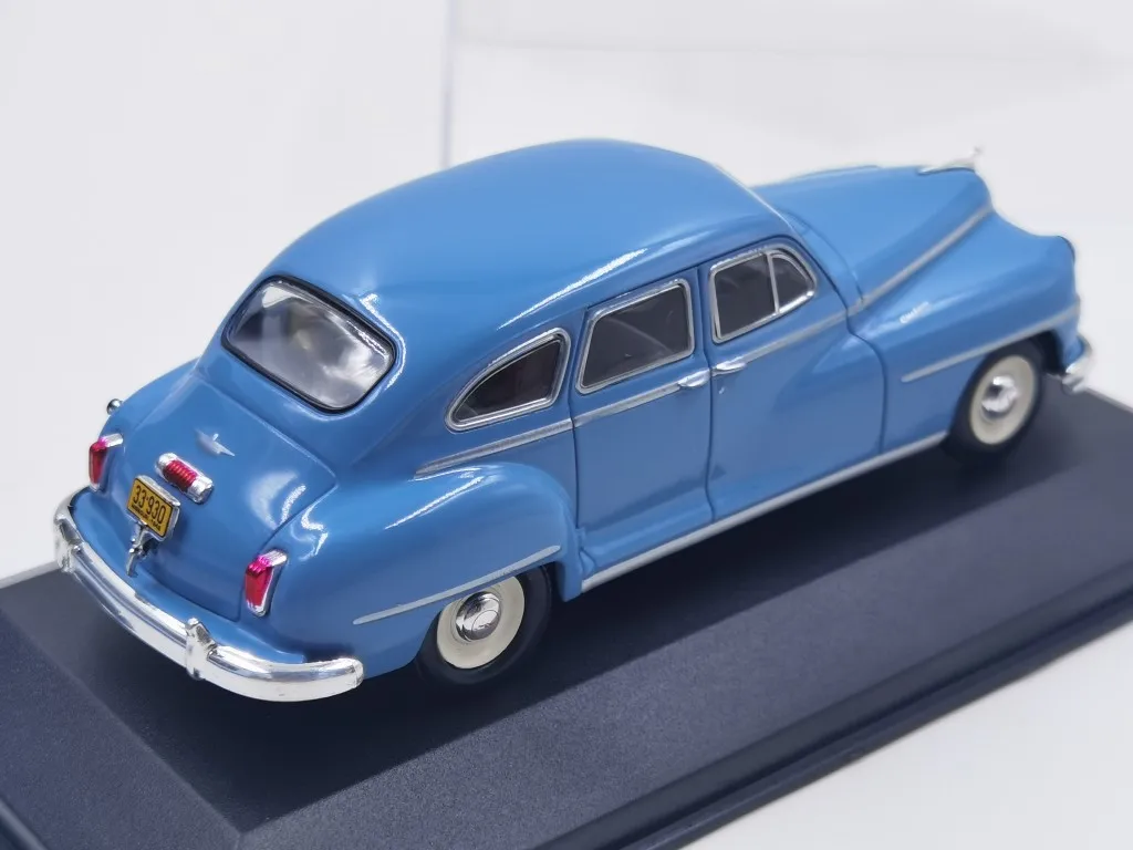 Coleção dos Pces de Morre Modelo do Trole da Liga de Carcaça Whitebox Desoto 4-door Sedan Limitada 1000 1 - 43 2 High Quality Brinquedos e hobbies