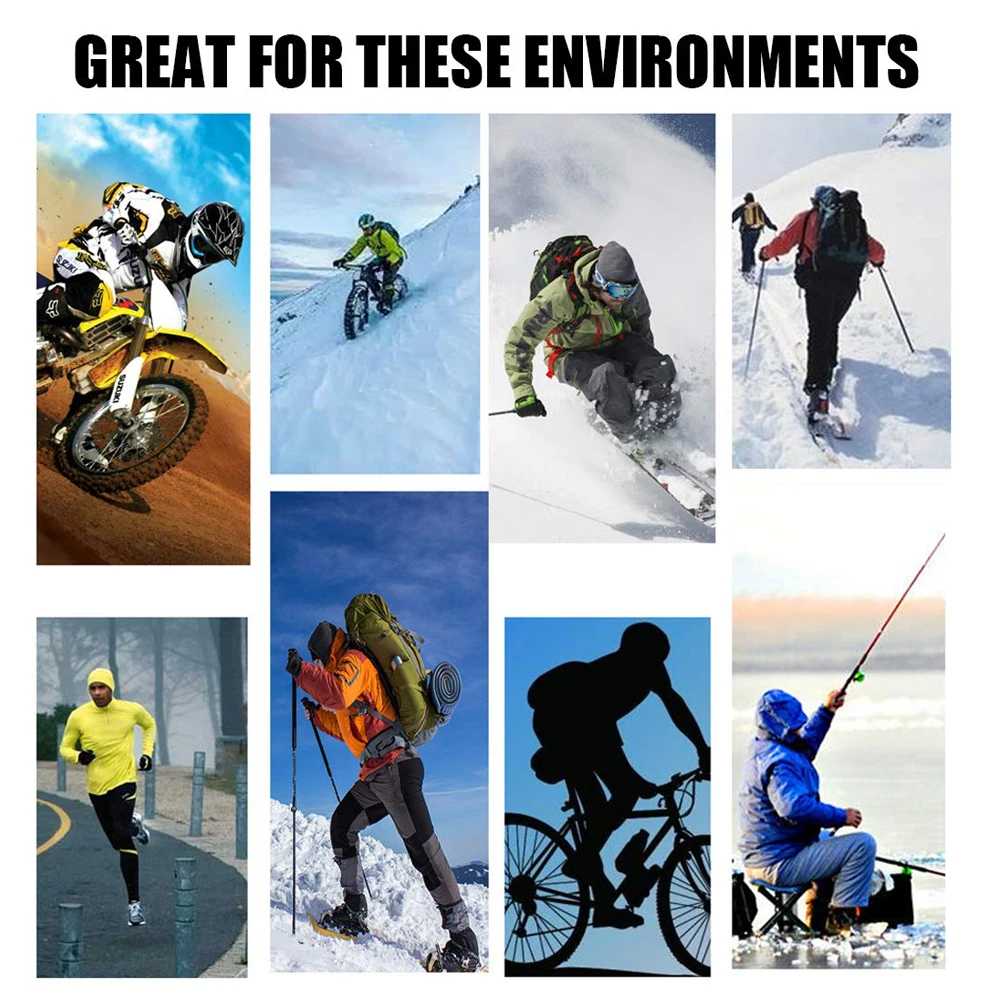 Зимняя Балаклава, маска на все лицо, шапка на шею, спортивная Лыжная, мужская, женская, мотоциклетная, велосипедная, лыжная, сноубордическая, шапка, утолщенная