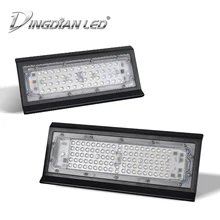 IP66 Водонепроницаемый Светодиодный прожектор светильник светодиодный уличный светильник 50W 100W AC220V напольный светильник Точечный светильник ландшафтный светильник ing высокое Яркость