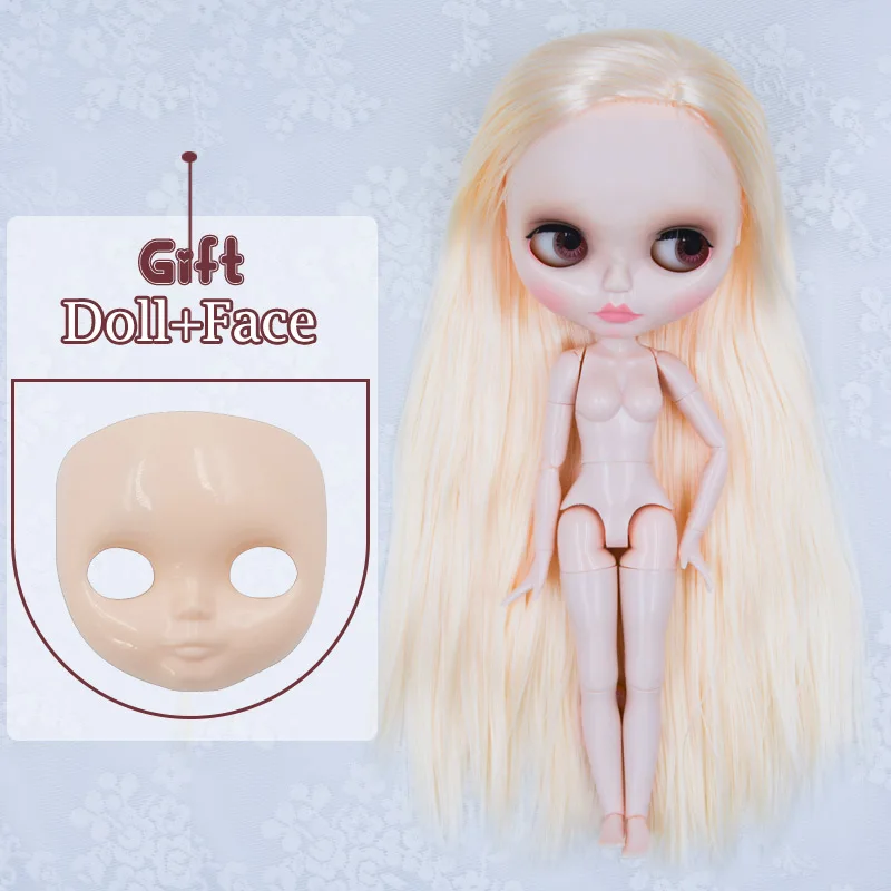 Neo Blyth кукла NBL Заказная блестящее лицо, 1/6 BJD шарнирная кукла Ob24 кукла Blyth для девочки, игрушки для детей YM03 - Цвет: FYM16