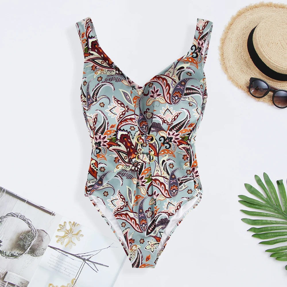 PERONA цельный купальник с треугольным вырезом для женщин сексуальное пляжное