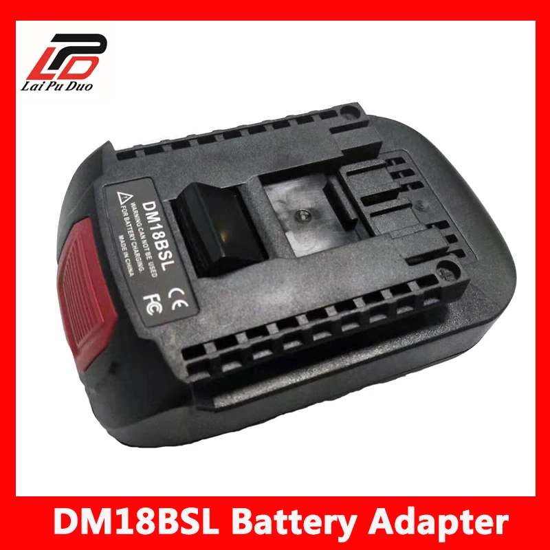 Литий-ионный аккумулятор для Milwakee 18 в M18 и Dewalt 20 используется Bosch DM18BSL адаптер