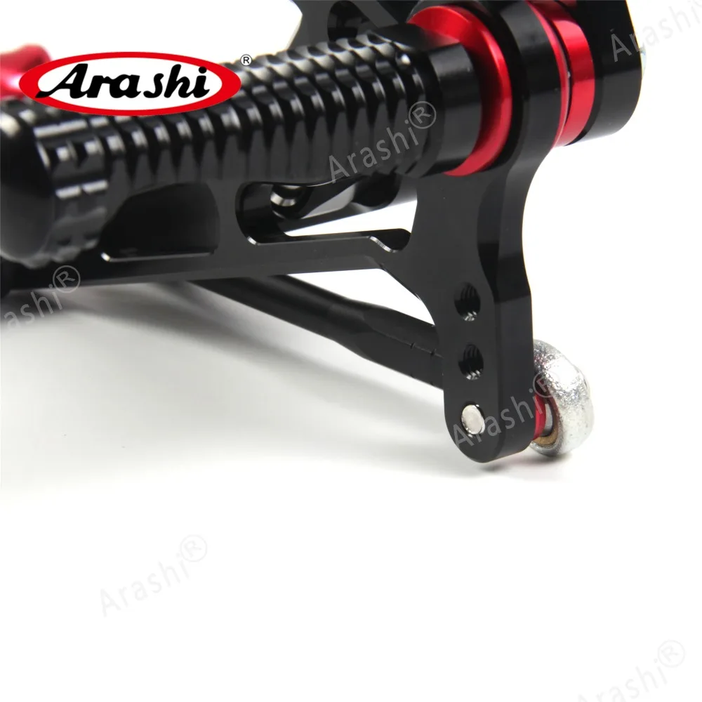 Arashi для HONDA CBR1000RR 2004-2007 регулируемая подножка подножки Rider задние наборы Rearset CBR 1000 RR 04 05 06 07 алюминий