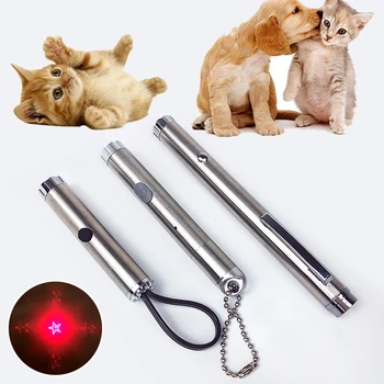

Funny Pet LED Laser Recharge Pet Cat Toy Red Dot Laser Light Toy Laser Sight LED Pointer Laser Pen Interactive Toy with Cat