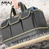 AIRAJ Multi-Function Tool Bag 1680D Oxford Cloth Electrician Bag, Multi-Pocket Waterproof Anti-Fall Storage Bag ► Photo 2/6