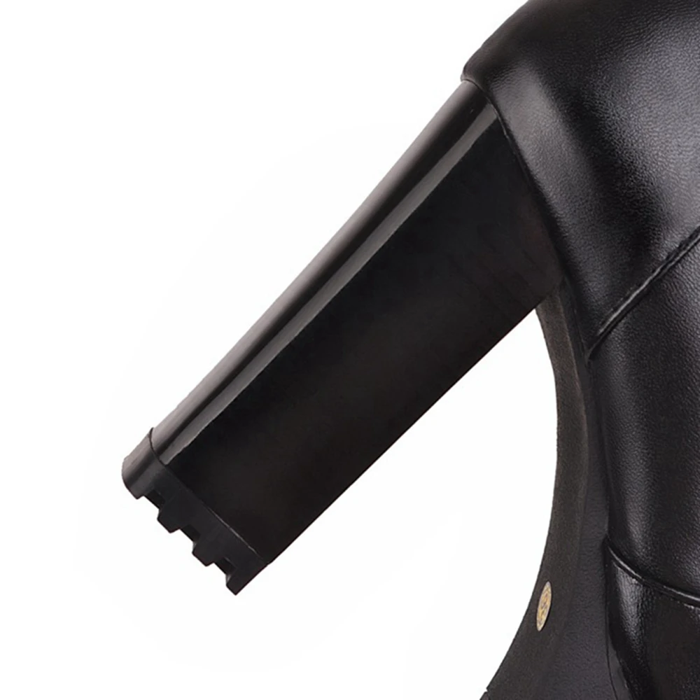 Зимние ботинки; botas mujer; женские ботинки; модные мотоциклетные ботинки Martin; Outono Inverno Botas De Couro Femininas; 8-13