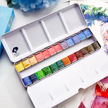 Бренд Paul Rubens 24 цвета акварельные краски