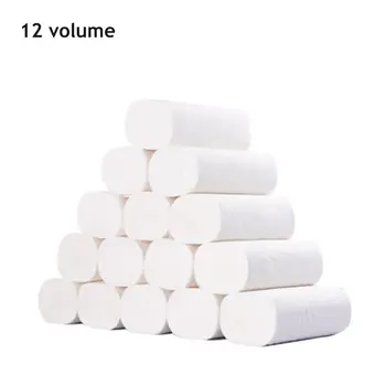 

Coreless toilet paper Soft and thick four layers Original wood pulp It is not easy to wet water Fine breakpoint leveling