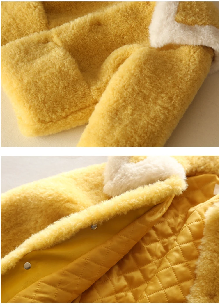 Toddler Faux Fur Coat Warm Winter Jacket Girls Thick Windproof Children Windbreaker Wool Kids Girl Outerwear Cotton Clothes