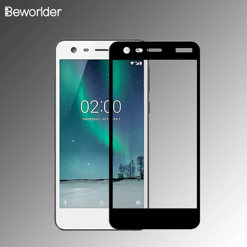 Стекло для Nokia 2 Защитная пленка экрана закаленное стекло Дисплей полное покрытие