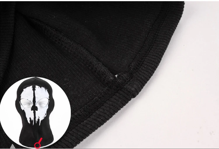 Стиль Duty 6 Ghost Mask CS повязка на голову осень и зима Открытый Велоспорт маска Пылезащитная шарф со скелетом
