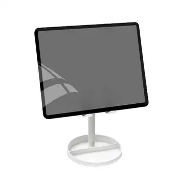 

WIWU 2 in 1 Phone Holder with Mirror for iPhone Adjustable Tablet Stand for iPad Fordable Desk Stand Holder for Mobile Phone