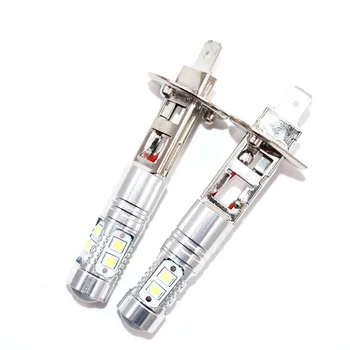 

2Pcs 60W Xenon White H1 LED Fog Light Bulb Driving High Low Beam Headlight Kits