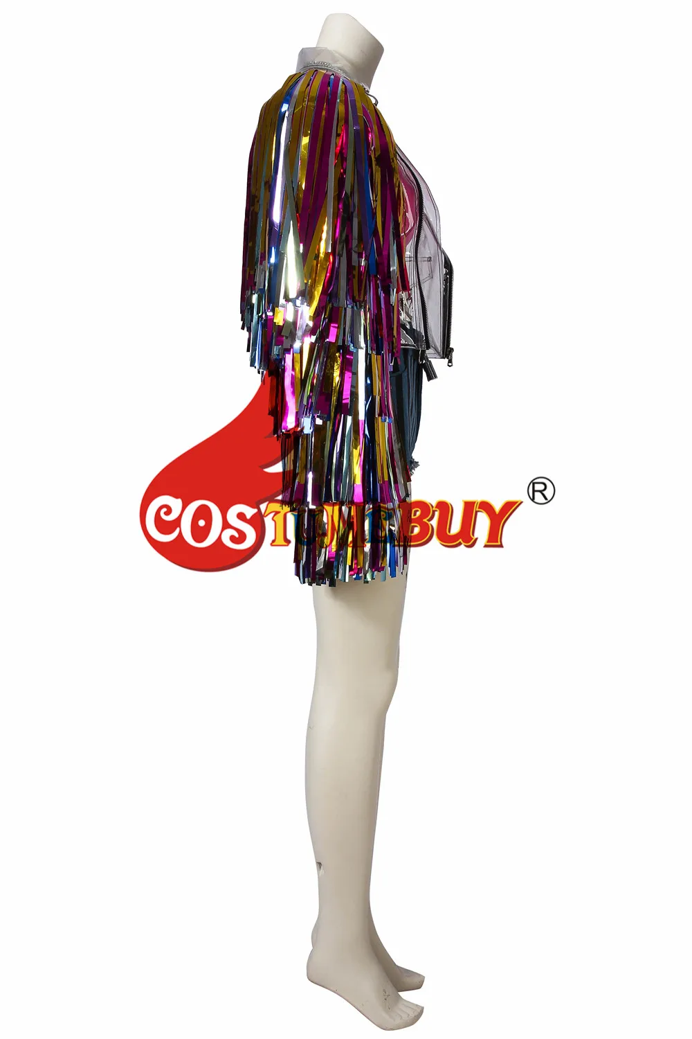 CostumeBuy Бэтмен хищные птицы и Фантастическая эмансипация одного Косплей Harleen Quinzel Quinn Bad Girl Костюм реквизит