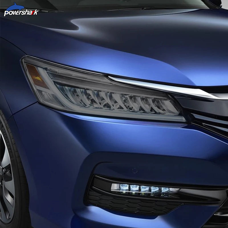 

2 Pcs Car Headlight Tint Black Protective Film Transparent TPU Sticker For Honda Accord 2016 2017 2018 2019 2020 Accessories