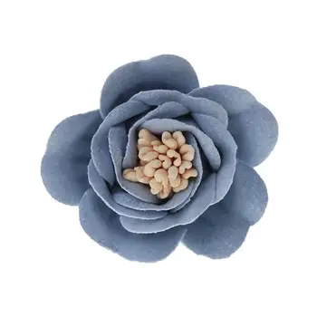 

Romantic Camellia Air Freshener Car Styling Perfume Clip For Air Condition Vent Outlet E7CA