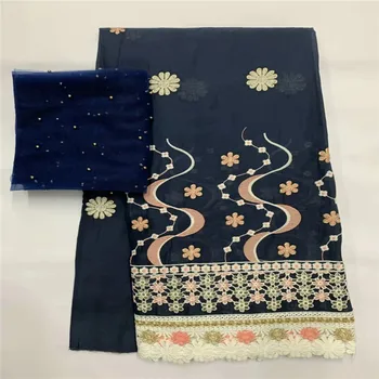 

most beautiful Silk lace (5+2Y)Fabric Satin For Dress new arrival African silk velvet fabric good quality for gold ! LXE070708