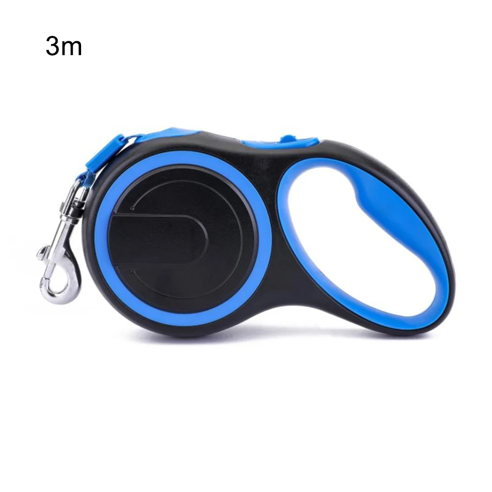 3/5m Durable Rope Strong Pet Dog Leashes Automatic Extend Extending Traction Big Dog Walking Leash Pet Exercise Walking Lead