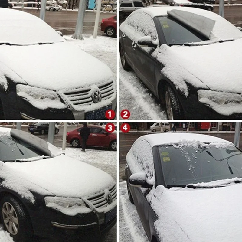 Автомобильный солнцезащитный козырек и Снежный блок Мороз Зонт теплоизоляция Снежный блок-150*70 см