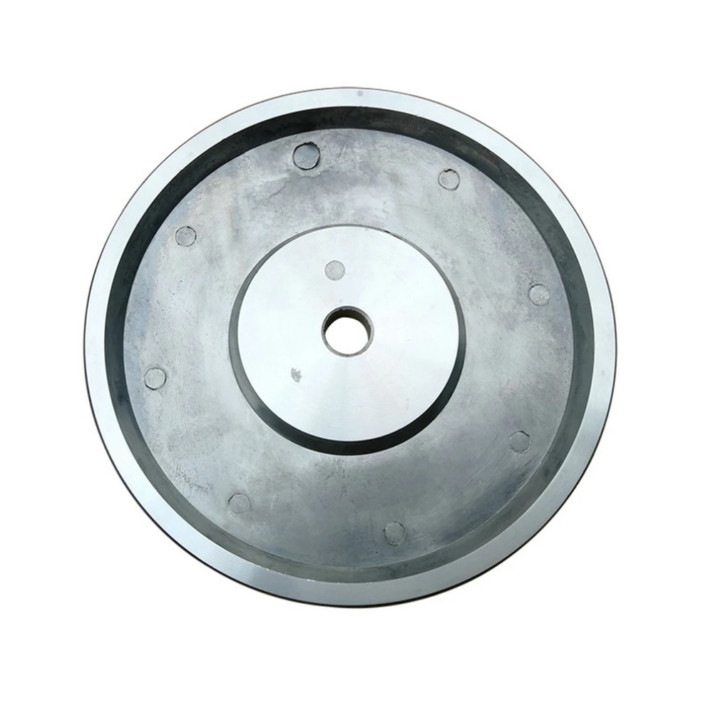 6/8 Zoll Aluminium Polierscheibe 150 MM/200 MM Flaches Schleifrad für Edelsteinschleifmaschine Edelstein Facettiermaschine – Detail 5